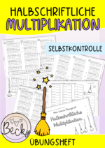 Halbschriftliche Multiplikation (Miniheft Klasse 3 ZR 1000)