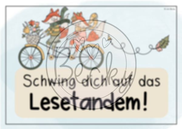 Lesen im Tandem (laut lesen, Partnerlesen, Lesetandem) – Bild 4
