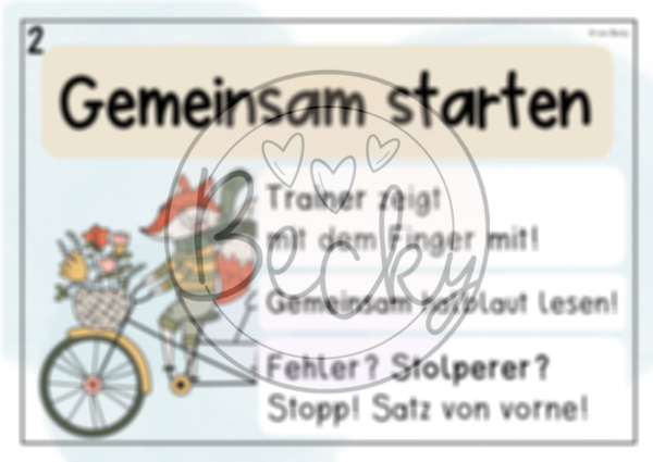 Lesen im Tandem (laut lesen, Partnerlesen, Lesetandem) – Bild 6