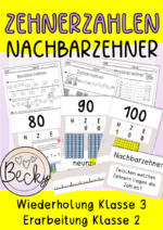 Nachbarzehner, Zehnerzahlen (Zahlraumerweiterung)