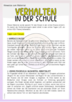 1. Klasse: Klassenregeln, -werte, Verhalten in der Schule (Klasse 1) – Bild 2