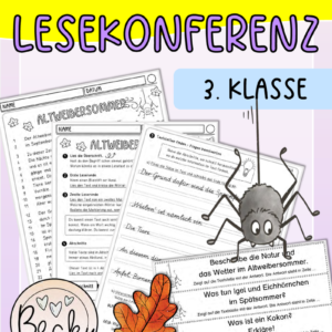 Lesekonferenz Altweibersommer (Herbst)