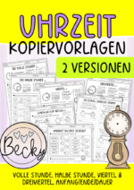 17 Kopiervorlagen (Uhrzeit)