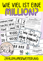 Wie viel ist eine Million? Einstieg Zahlraumerweiterung