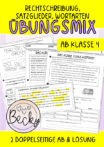 Üben am Text: Schulgespenst (Rechtschreibung, Grammatik)
