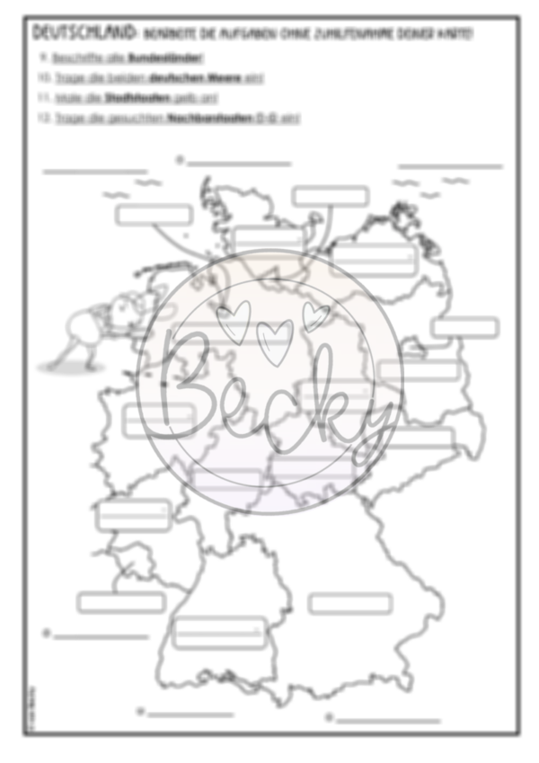 Wiederholung: Bayern Deutschland (Klasse 4) – Bild 4