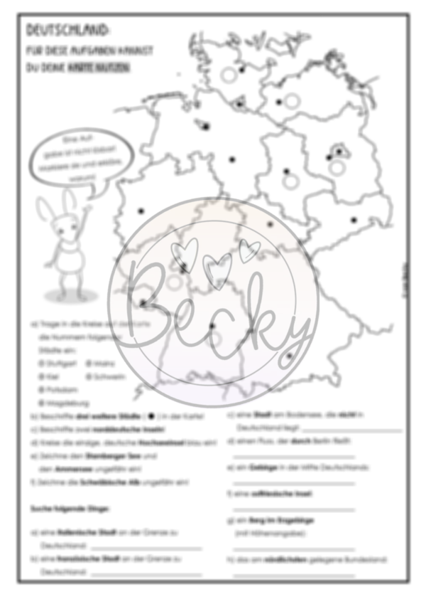 Wiederholung: Bayern Deutschland (Klasse 4) – Bild 5