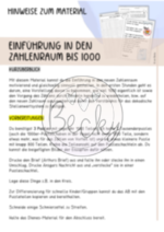 Zahlraumerweiterung 1000 (Einstiegsstunden) – Bild 2