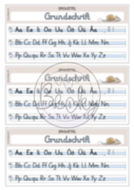 Spickzettel: Schreibschrift und Druckschrift – Bild 4