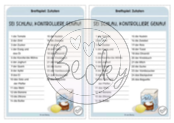 3 Brettspiele zur Vorgangsbeschreibung/Rezept – Bild 2