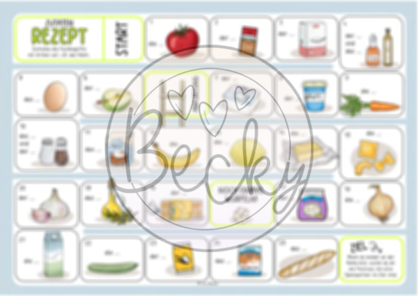 3 Brettspiele zur Vorgangsbeschreibung/Rezept – Bild 3