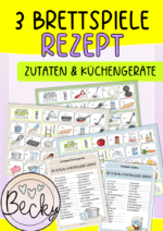 3 Brettspiele zur Vorgangsbeschreibung/Rezept