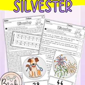 Lesespaziergang Silvester (2, 3. Klasse)