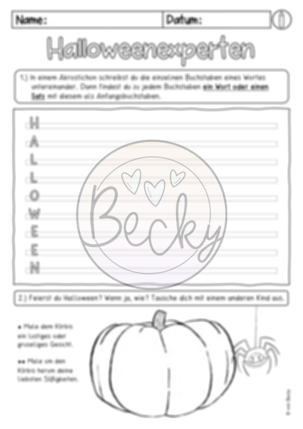 Lesekonferenz Halloween – Bild 6
