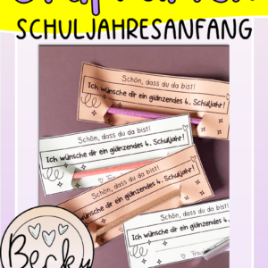 Grüße zum neuen Schuljahr (Schulanfang)