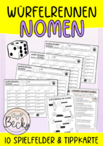 Nomen Würfelrennen (10 Spielfelder)