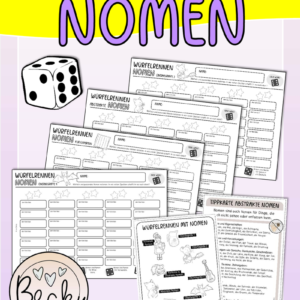 Nomen Würfelrennen (10 Spielfelder)