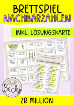 Brettspiel Nachbarzahlen (ZR Million)