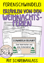 Ferienschwindeleien (Erzählen von den Winterferien)